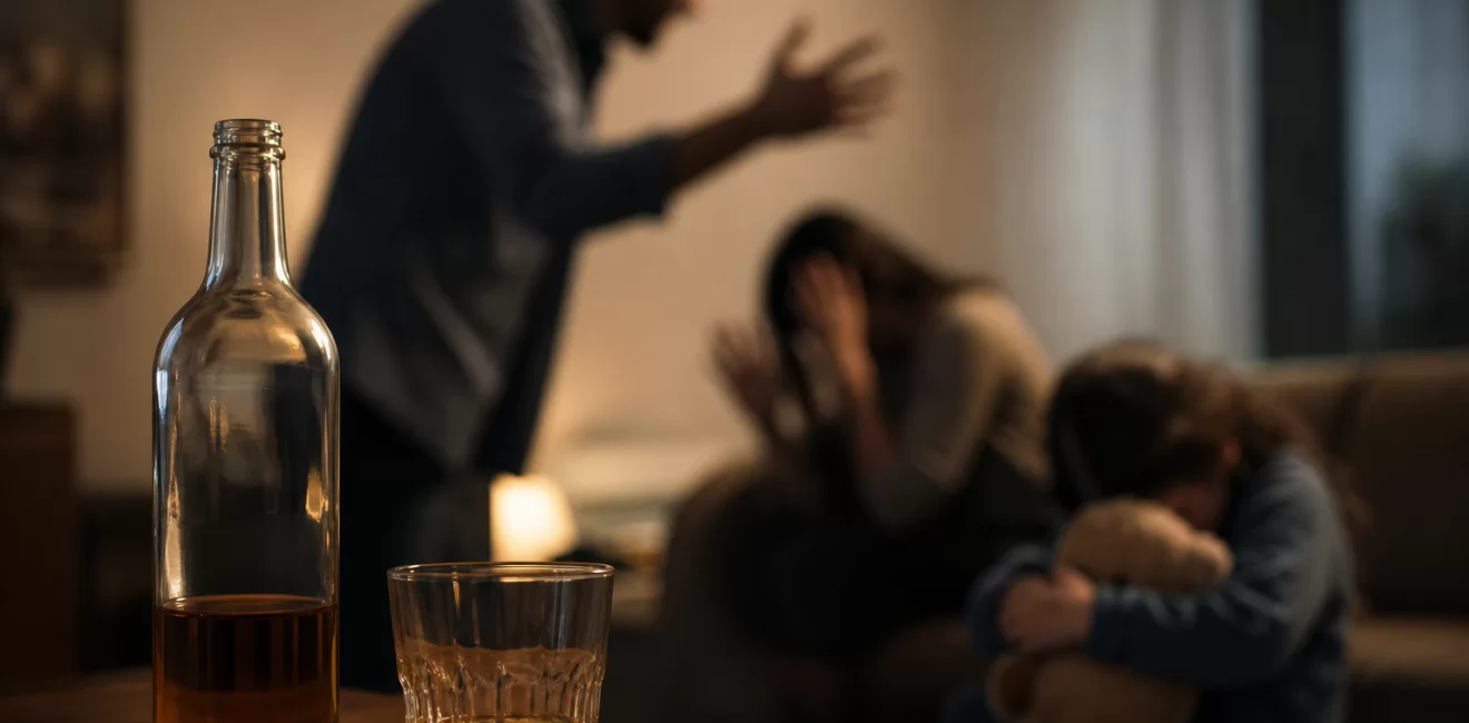 Álcool e agressividade em casa: quando a família corre risco?